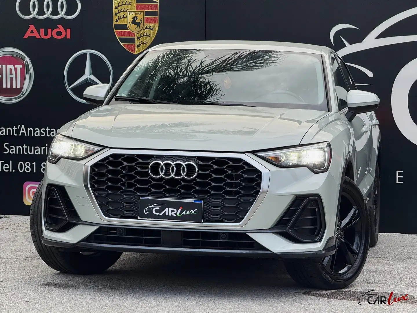 Audi Q3 Sportback 35 TDI 150 CV S-tronic CAR PLAY CAM LED Gris - 1