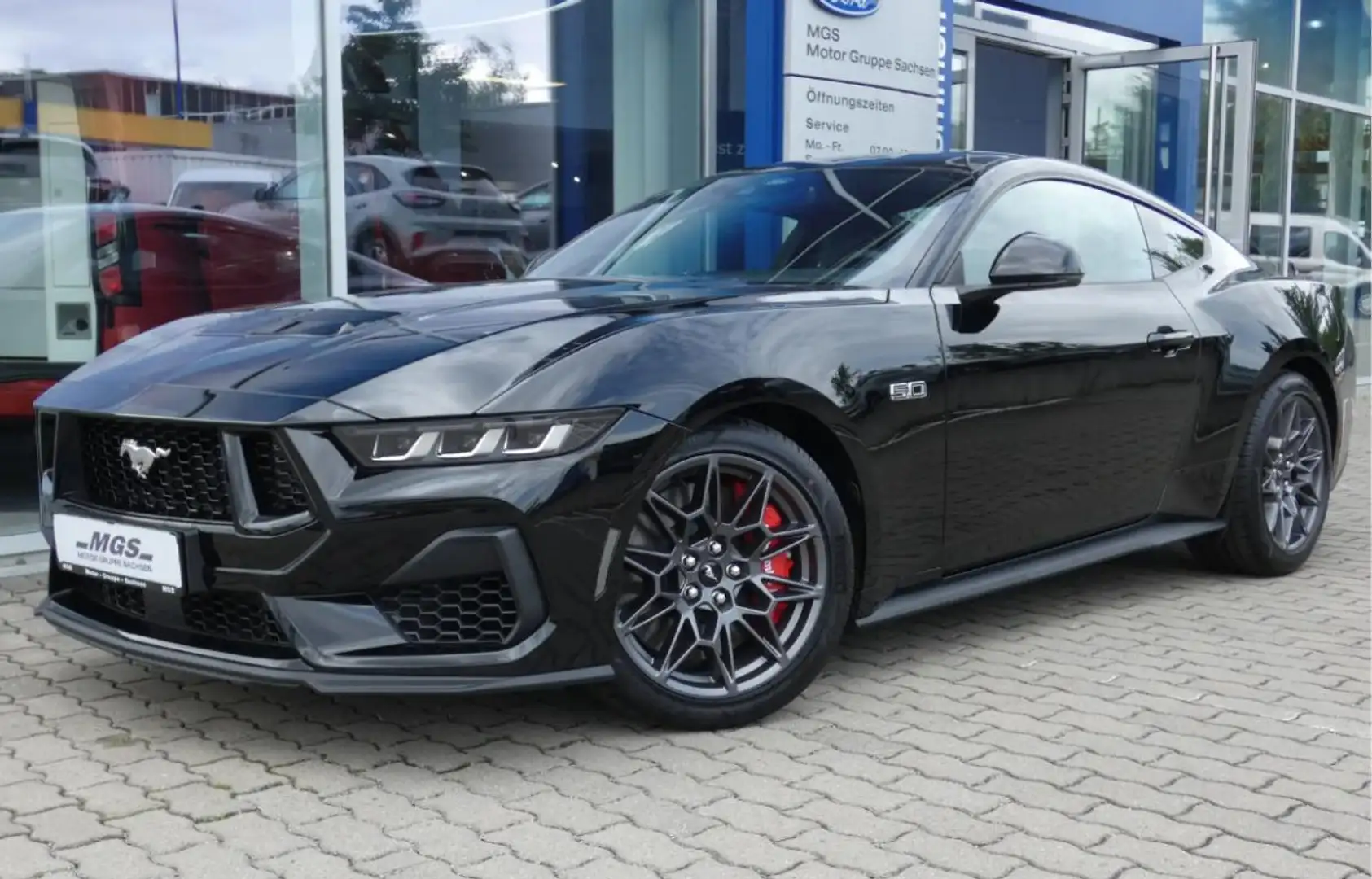 Ford Mustang #AUTOMATIK #MUSCLECAR #V8 #SOFORT 🐎🚀🏁 Schwarz - 1