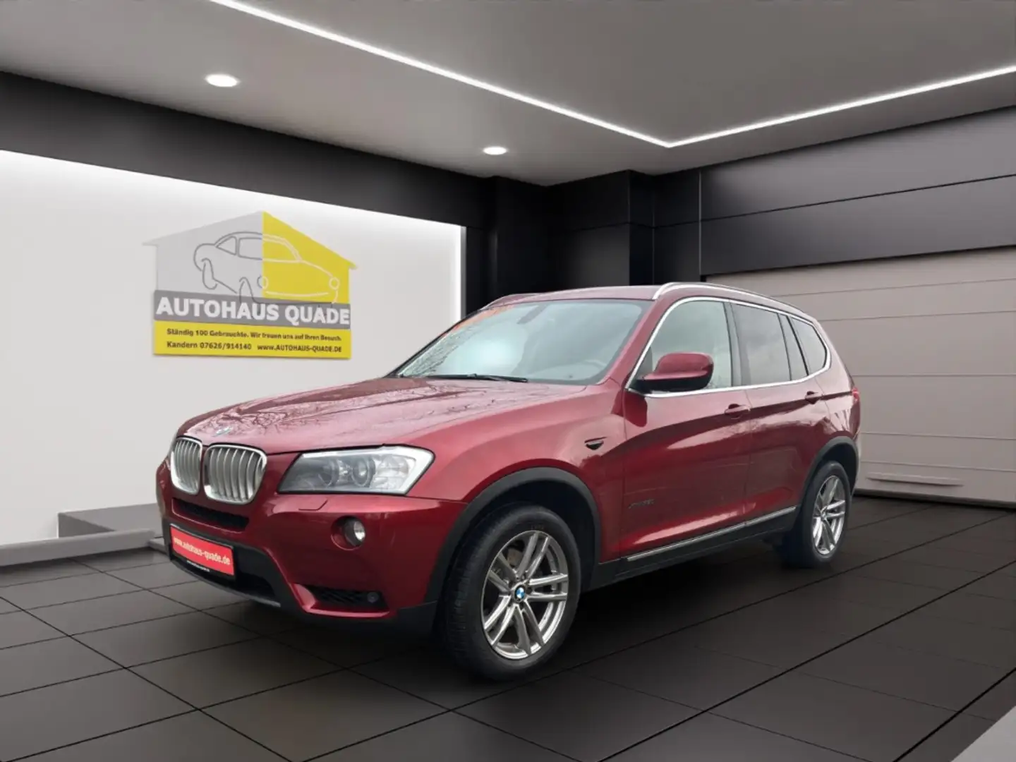 BMW X3 xDrive 35 d 35d Service-Neu Navi Memory Sitze Bi-X Rojo - 1