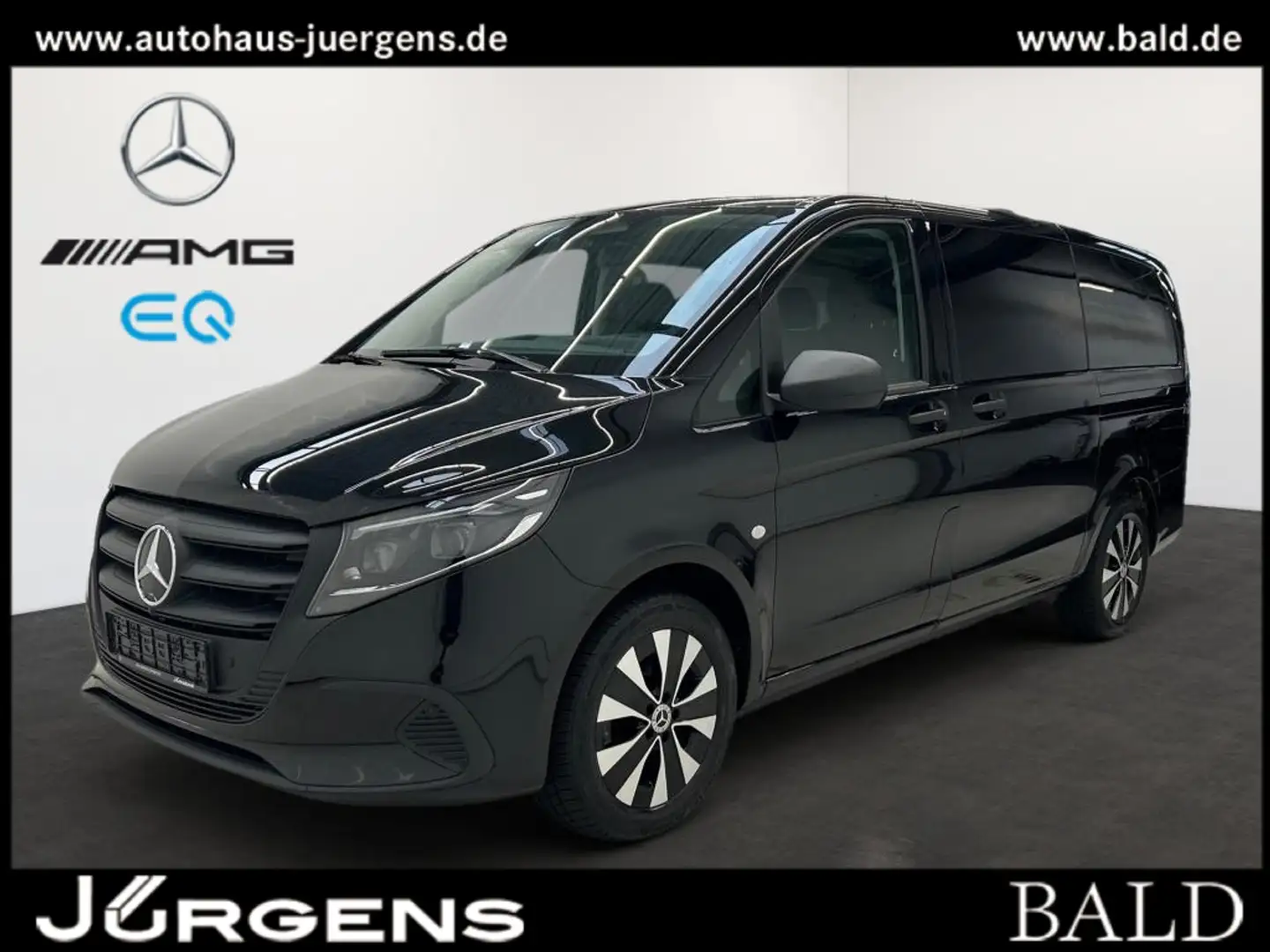 Mercedes-Benz Vito 119 Lang Tourer/PRO/MOPF/MBUX/Totw/Cam/Temp Schwarz - 1