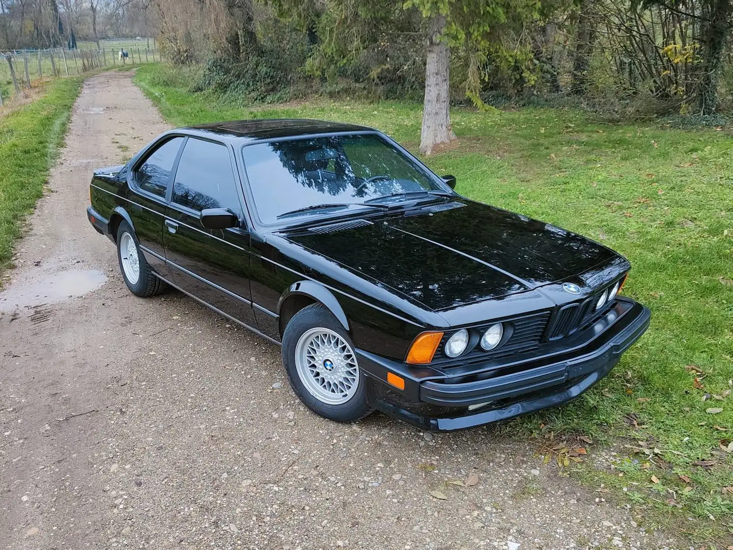 BMW 633 CSI Siyah - 2