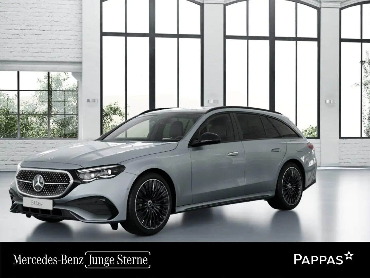 Mercedes-Benz E 300 de 4MATIC T-Modell mit EQ Hybrid Technologie Öster Silber - 1