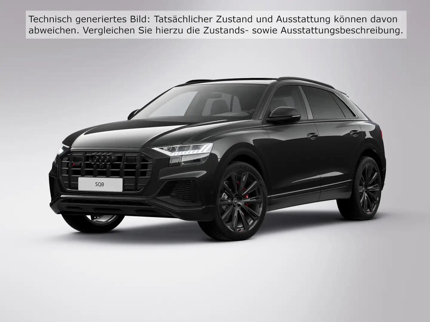 Audi SQ8 4.0 TFSI qu.tiptr. AHK LEDER MATRIX 360°K PA Schwarz - 2
