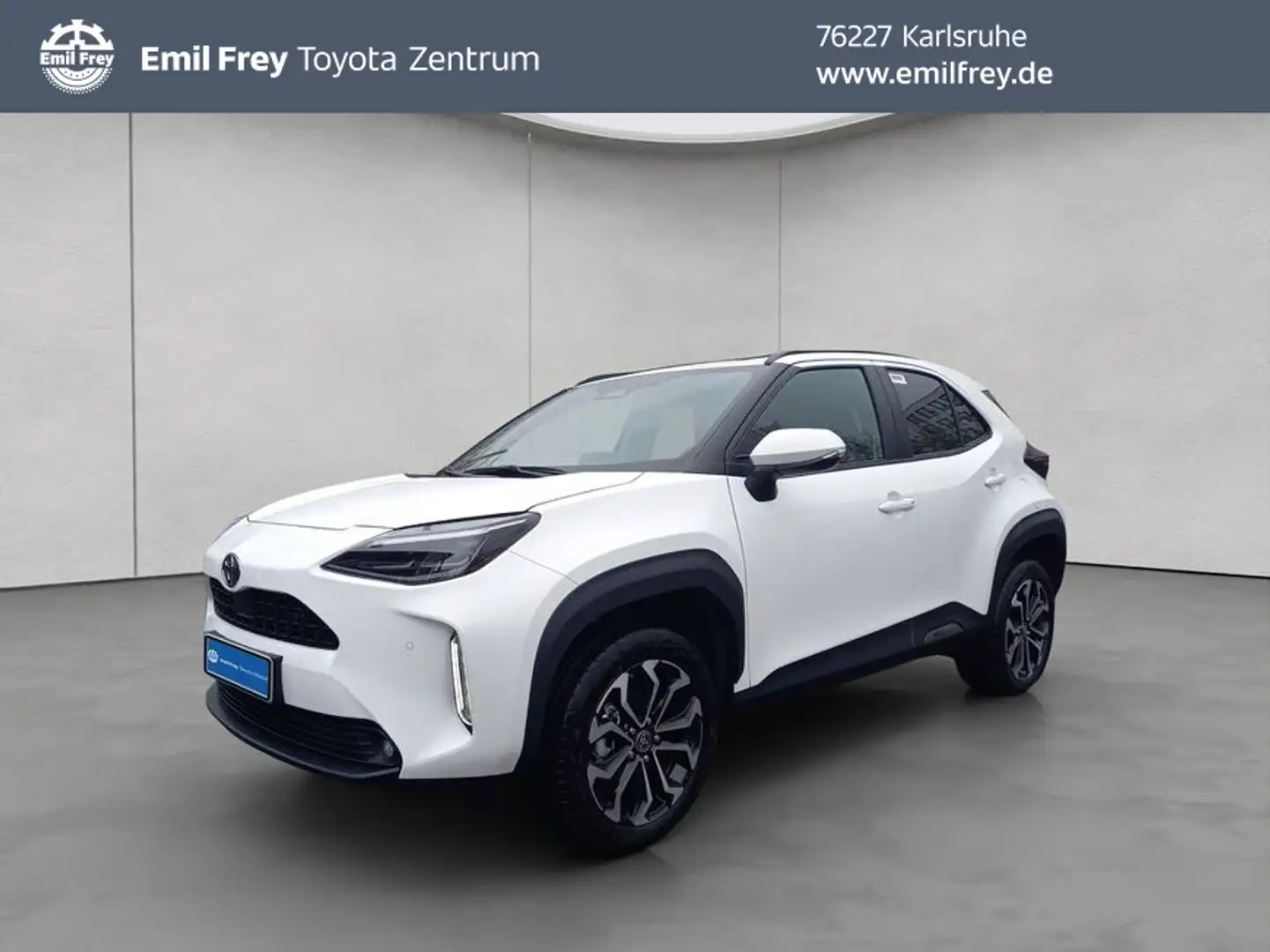 Toyota Yaris Cross Hybrid 130PS 1.5 VVT-i Teamplayer 68 k Weiß - 1