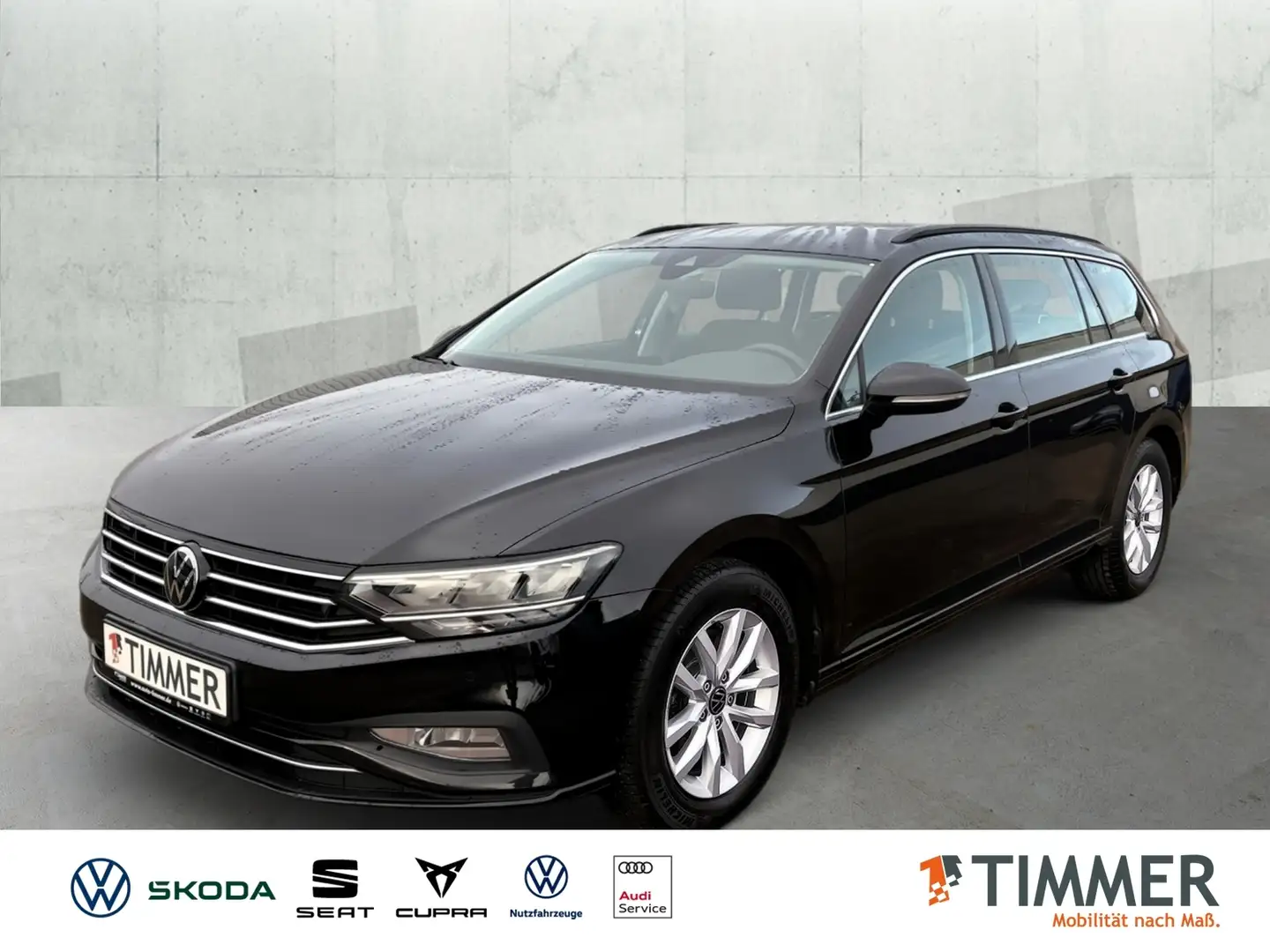Volkswagen Passat Variant 2.0 TDI DSG BUSINESS +LED +ACC +RKAM +NAVI +SHZ + Schwarz - 1