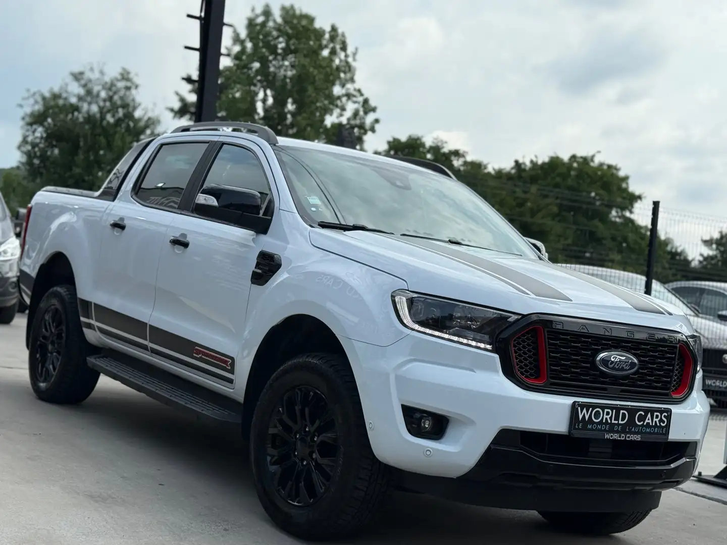 Ford Ranger 2.0 BiT EcoBlue STORMTRAK TVAC*BTWIN CAMERA NAVI Blanc - 2