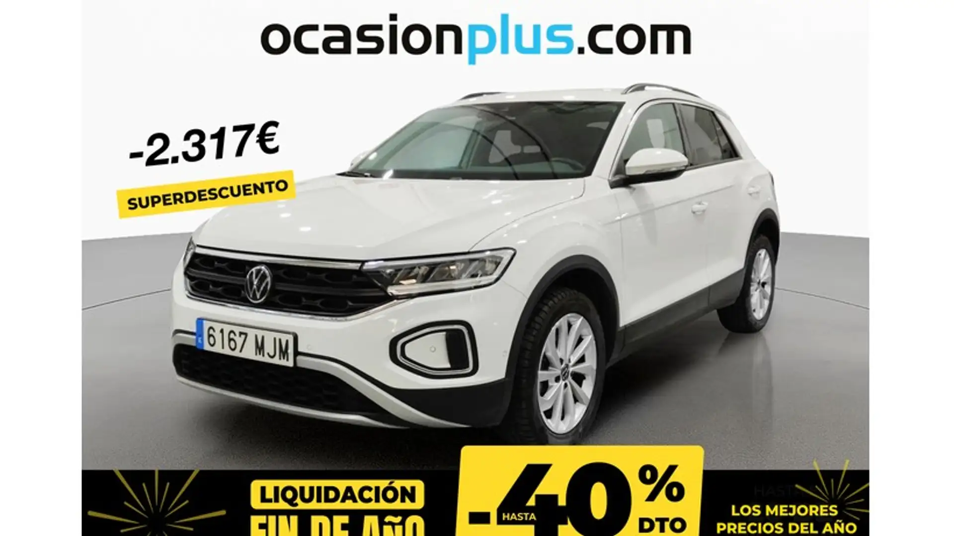 Volkswagen T-Roc 1.0 TSI Life 81kW Blanc - 1