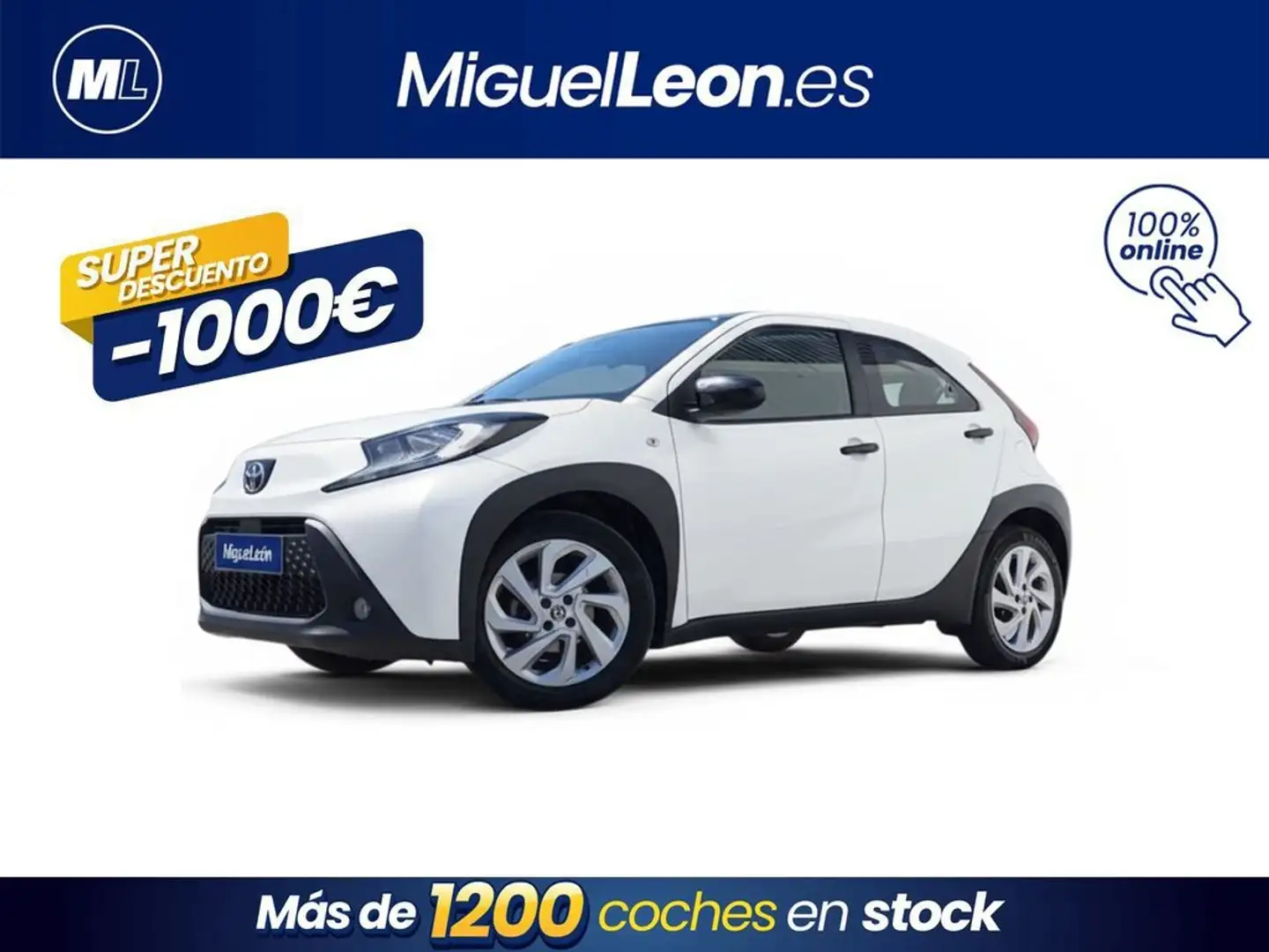 Toyota Aygo X 1.0 VVT-I 72CV Play Blanco - 1
