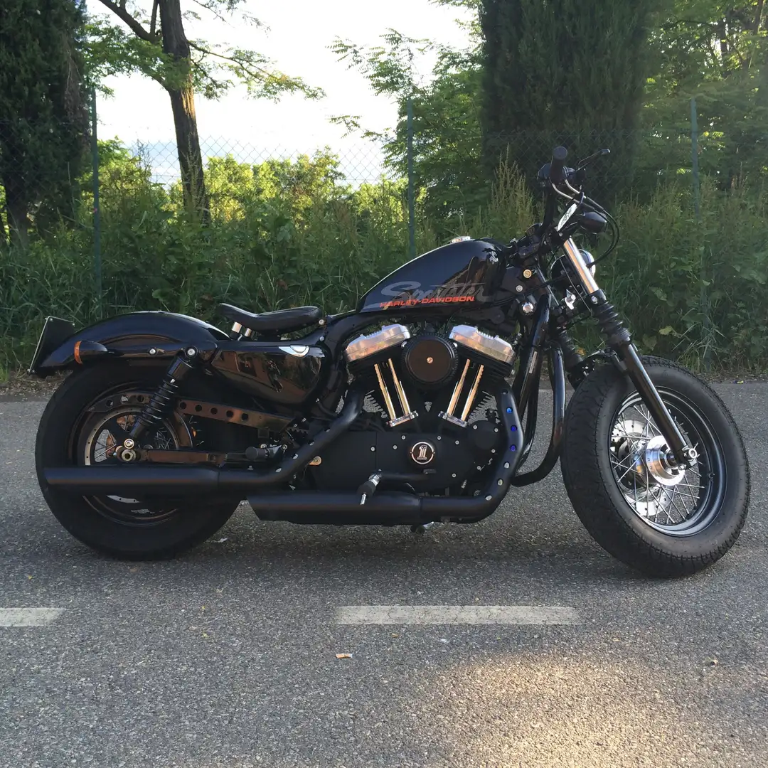 Harley-Davidson Sportster Forty Eight Forty Eight Чорний - 1