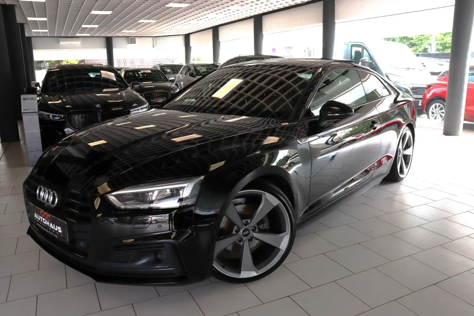 Audi A5 40TFSI Coupe S-line|VIRTUA||PANO|360°|HUD|ACC Schwarz - 1