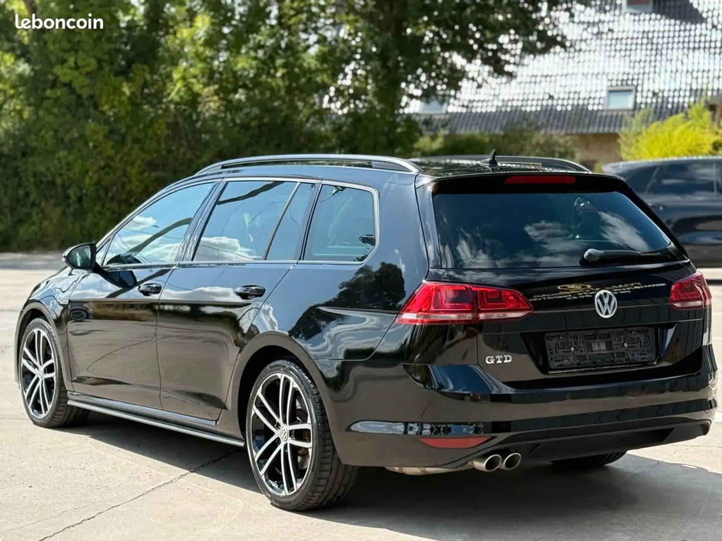 Volkswagen Golf 7 GTD VARIANT SW 2.0l TDI 184cv BRAKE Noir - 2