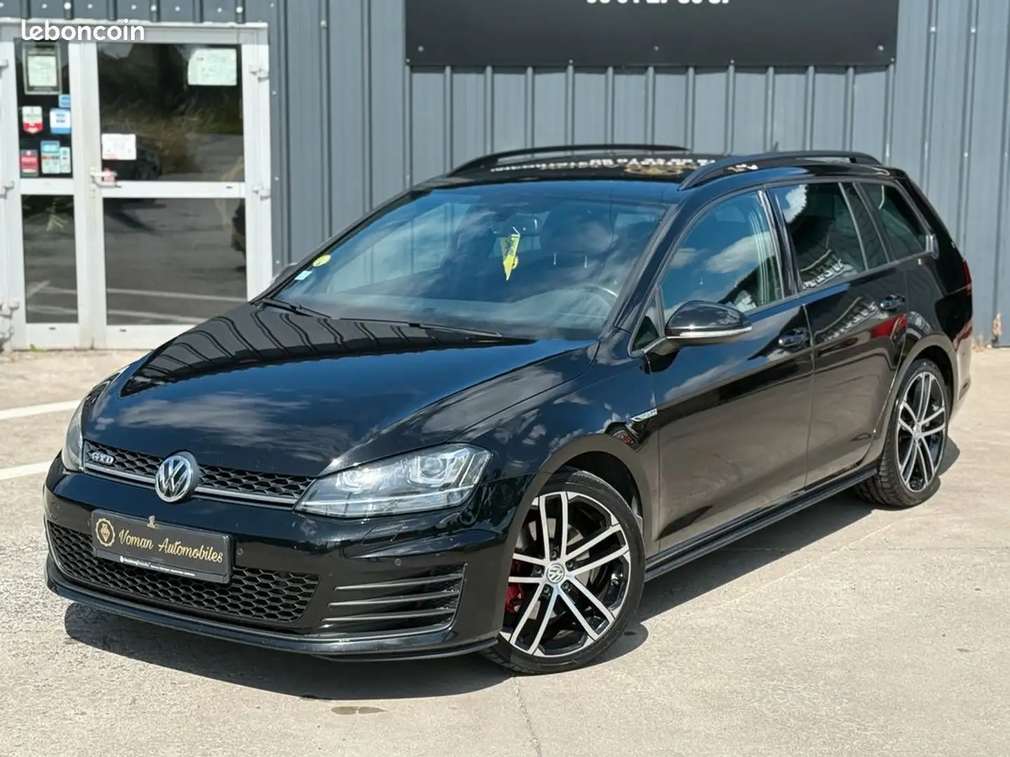 Volkswagen Golf 7 GTD VARIANT SW 2.0l TDI 184cv BRAKE Noir - 1