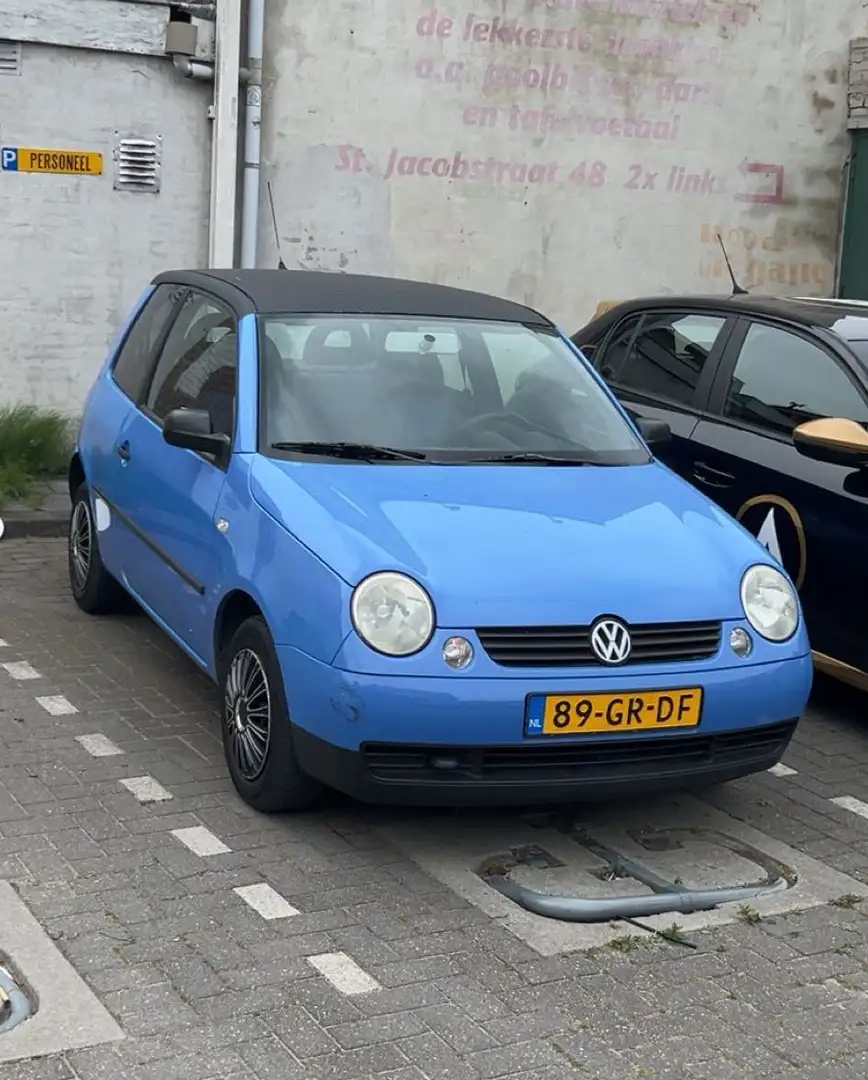 Volkswagen Lupo 1.4-16V Trendline Niebieski - 1