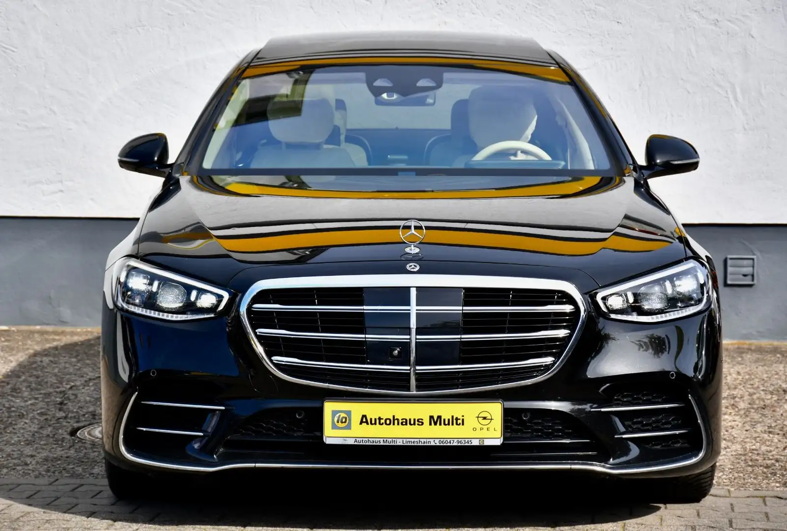 Mercedes-Benz S 400 S400d 4M L 1.Hand AMG Chauffeur 3D 4xTV HA-Lenk. Schwarz - 2