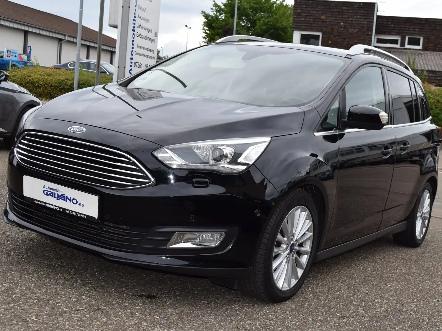 Ford Grand C-Max Titanium Automatik Kamera El-Heckklappe Zwart - 1