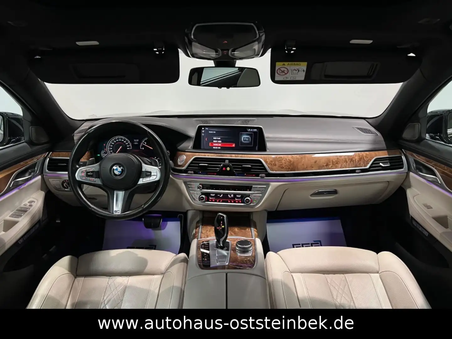 BMW 750 D xDRIVE/M-PAKET/LASER/SOFT/H&K/SHD/MASSAGE/ Schwarz - 2