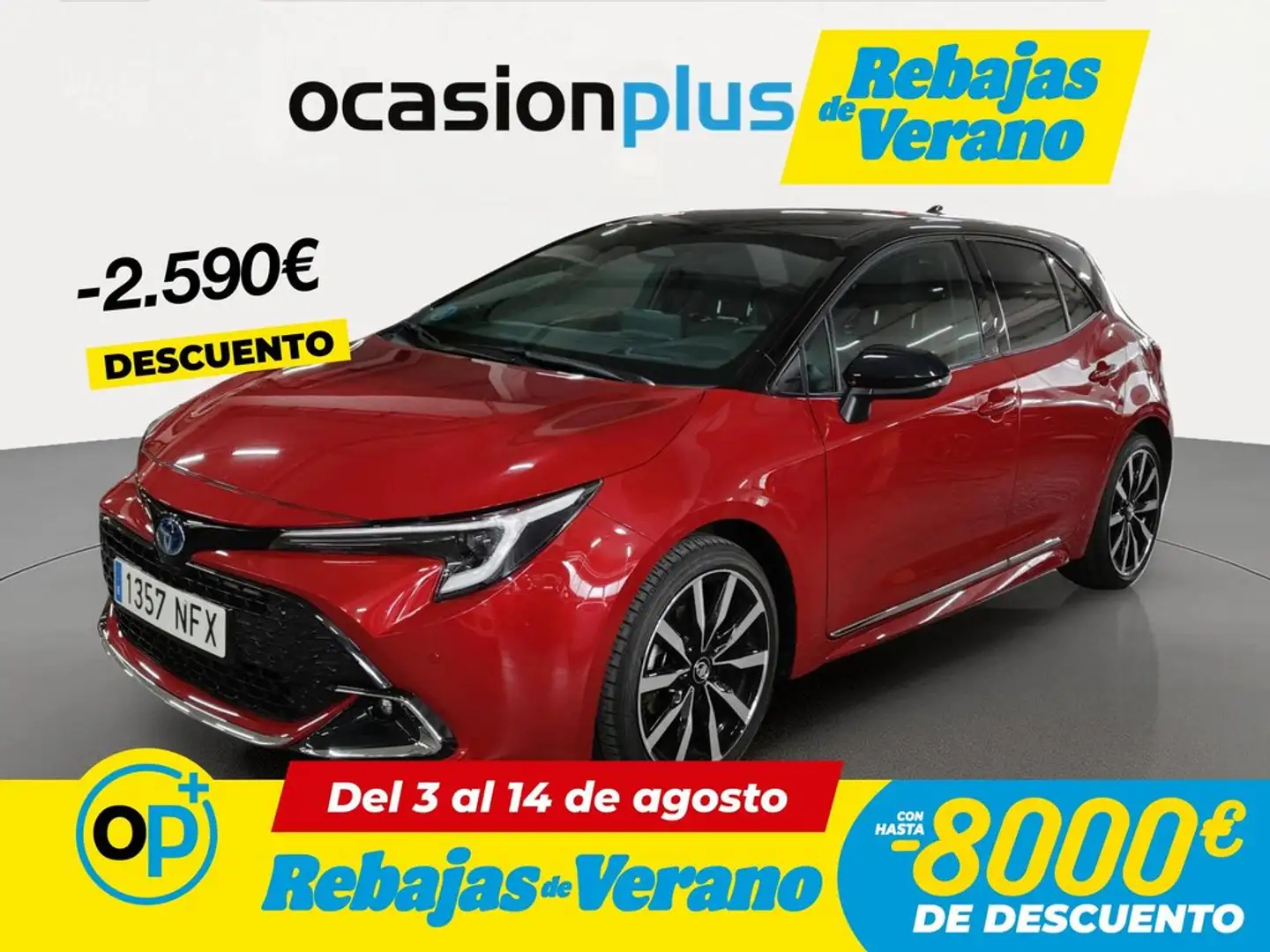 Toyota Corolla 140H Style Edition Rojo - 1