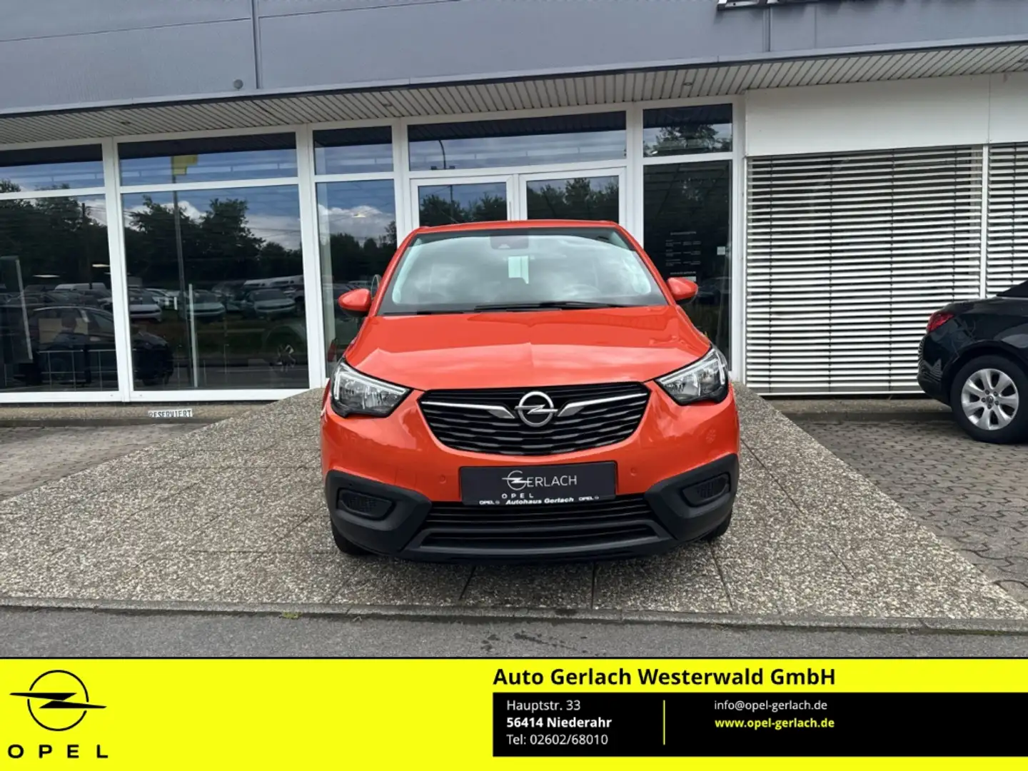 Opel Crossland 1.2 Turbo EU6d Edition AHK Winterpaket AHK-abnehmb Orange - 2
