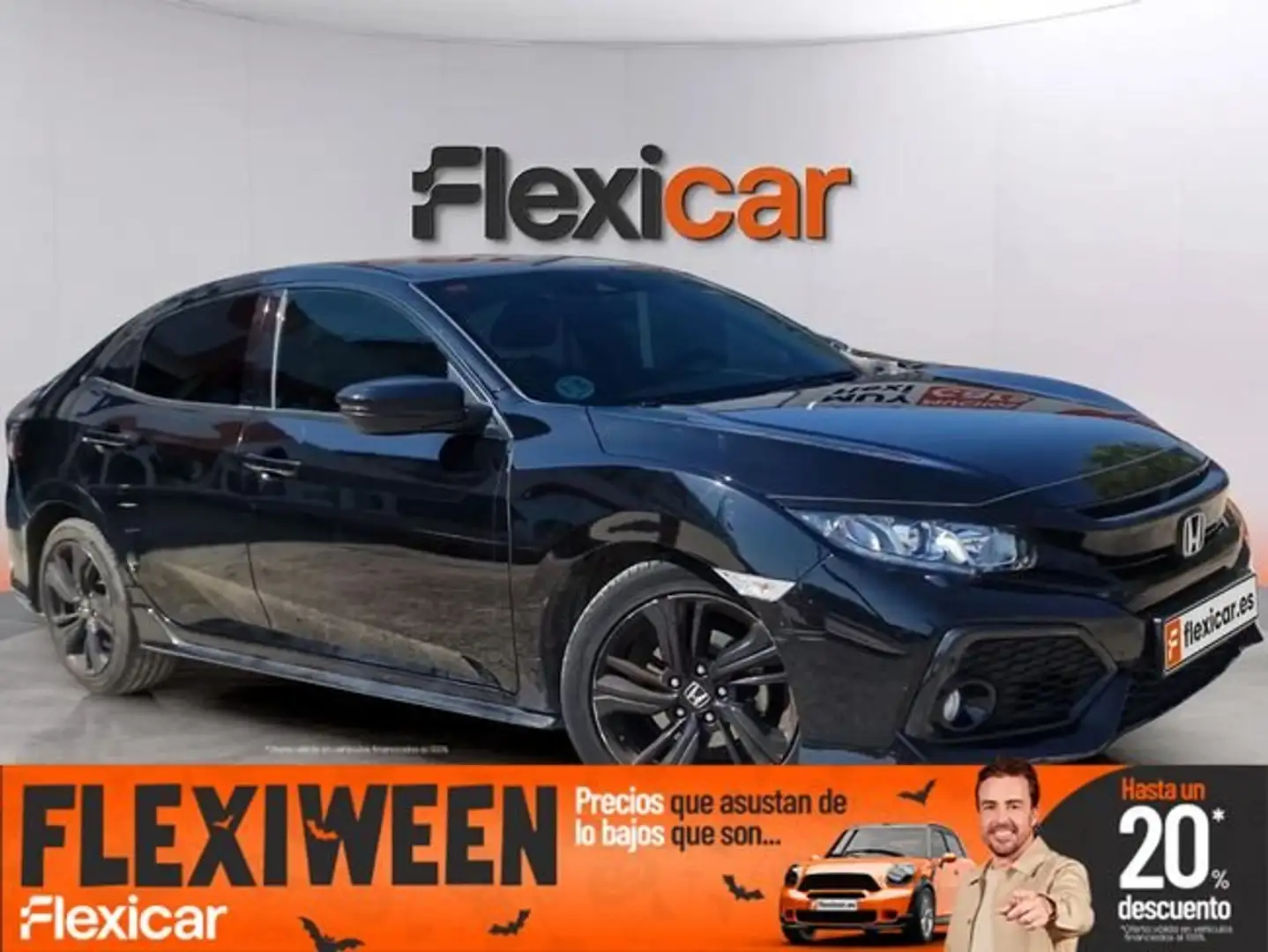 Honda Civic 1.0 I-VTEC TURBO ELEGANCE NAV Negro - 1