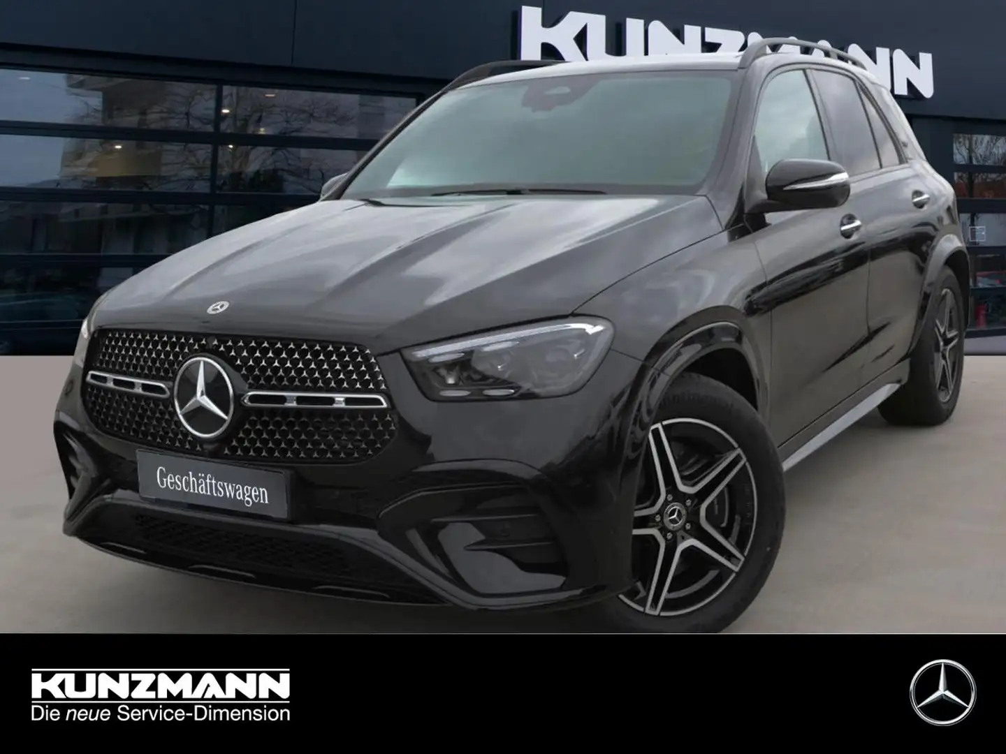 Mercedes-Benz GLE 450 d 4MATIC AMG Night MBUX Panorama 360° AHK Schwarz - 1