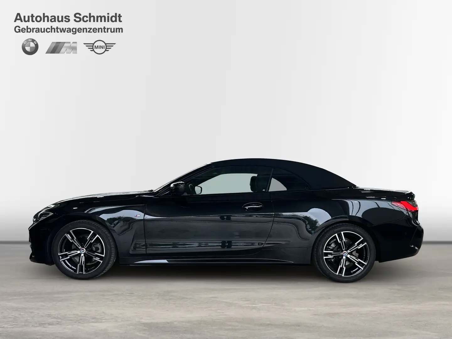 BMW 420 i Cabrio*M Sport*LC Prof.*HUD*HiFi*DAB*Driving+Par Schwarz - 2
