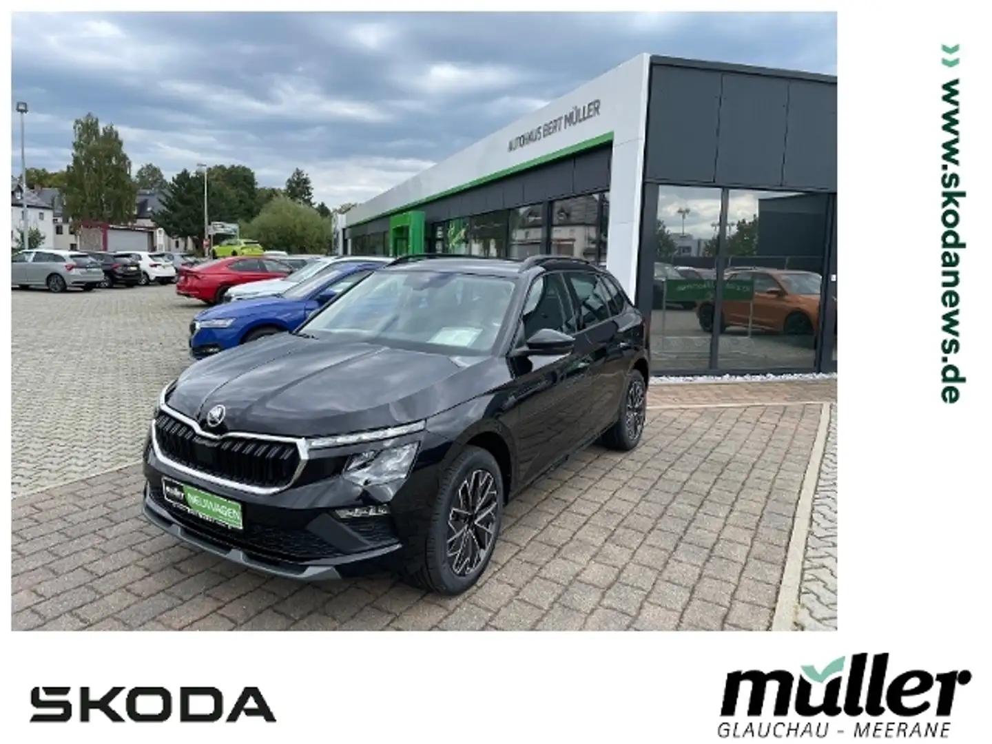 Skoda Kamiq 1.0 TSI Drive LED AHK SmartLink Noir - 1