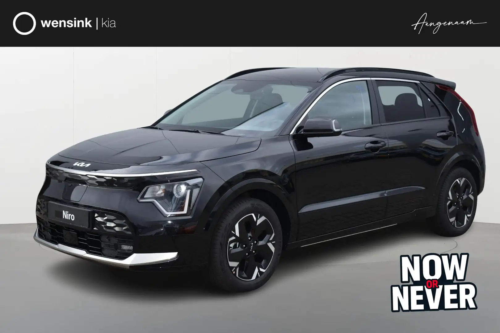Kia e-Niro EV Light Advanced 64.8 kWh Lease vanaf €589,- p/m! Negru - 1