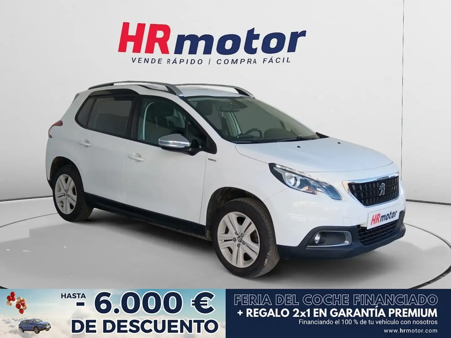 Peugeot 2008 1.2 PureTech S&S Style 82 Blanc - 1