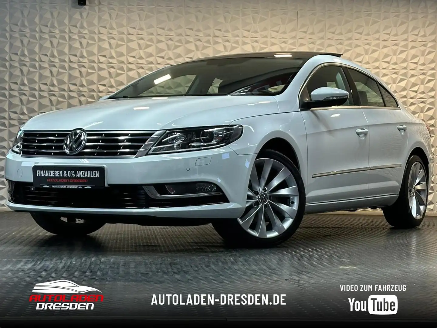Volkswagen CC 2.0TDI *BI-XEN#TEMPO#PANO#CAM#SHZ#LEDER Blanc - 1