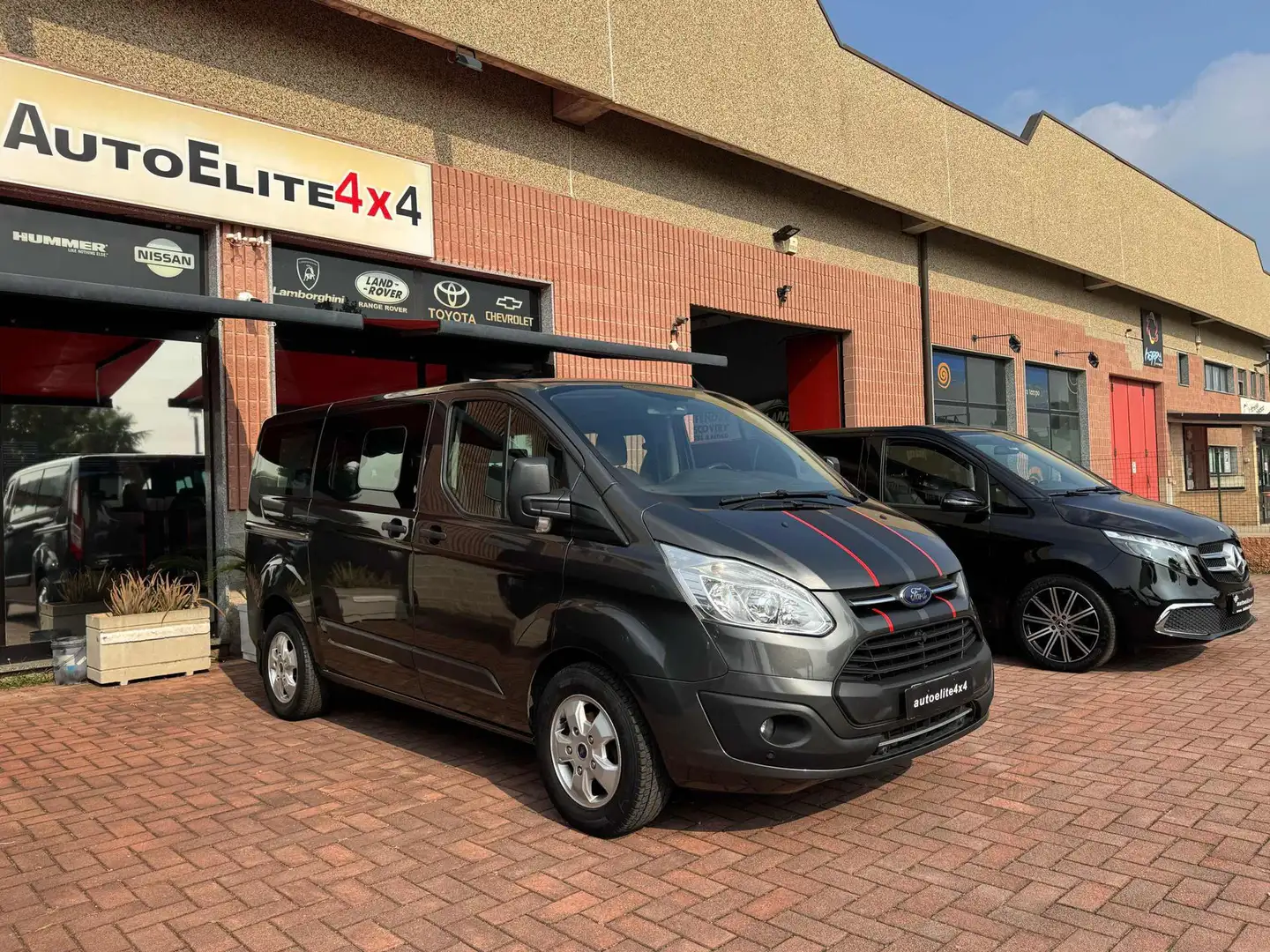 Ford Transit Custom 2.0 TDCi 9 POSTI TAGLIANDATO Grigio - 1