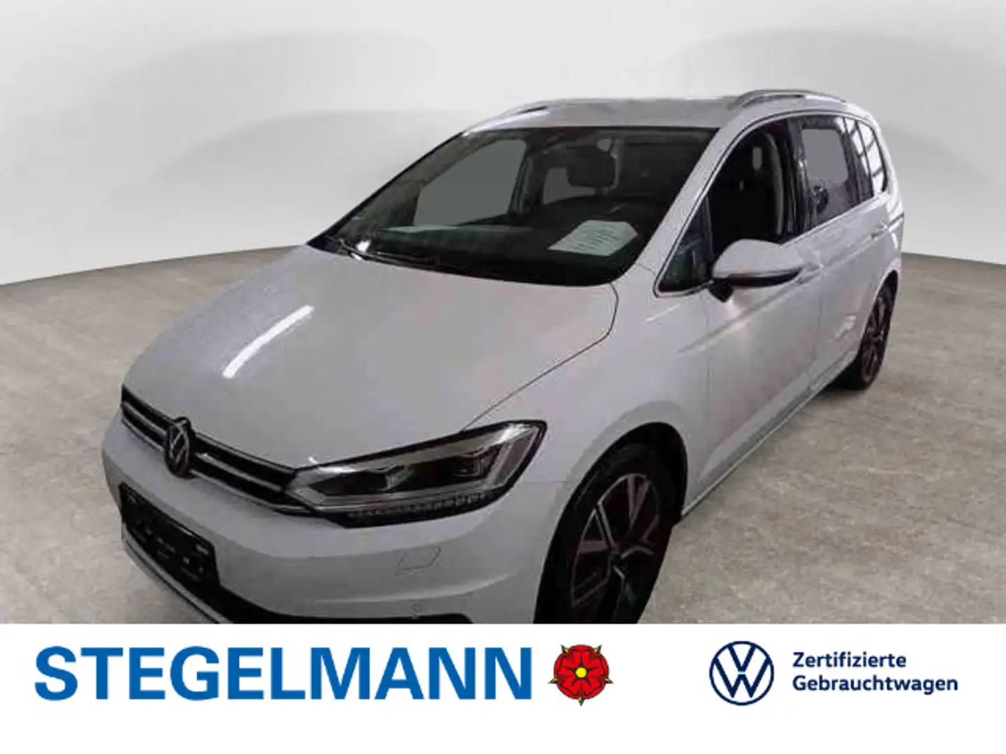 Volkswagen Touran 2.0 TDI DSG Highline *LED*AHK*Navi* Blanco - 1