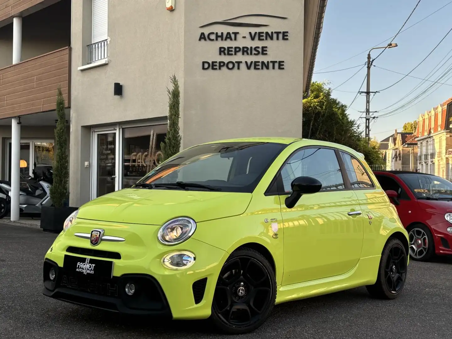 Abarth 500 1.4i 16V - 160cv PISTA Grün - 1