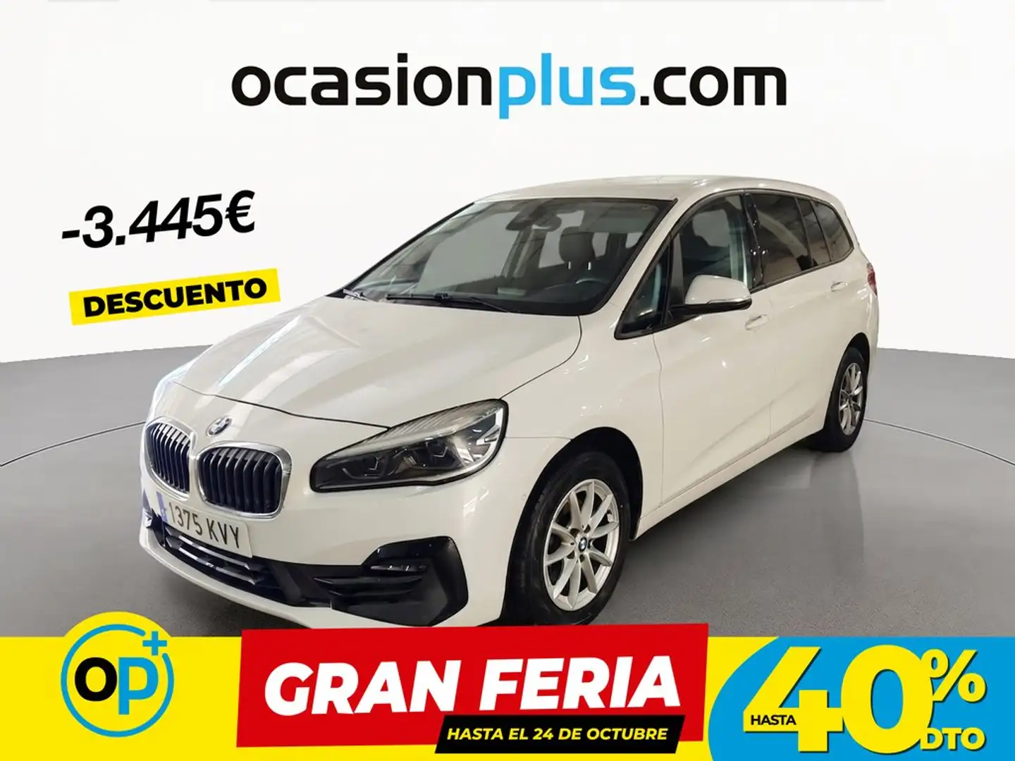 BMW 216 216dA Gran Tourer Business Blanco - 1