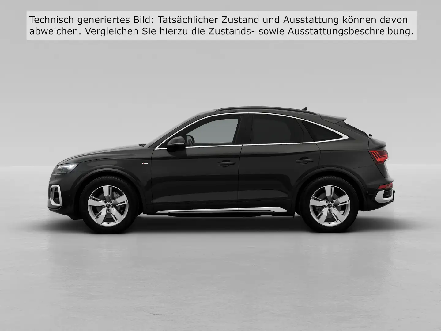 Audi Q5 S line 40 TDI qua. S tronic MATRIX Schwarz - 2