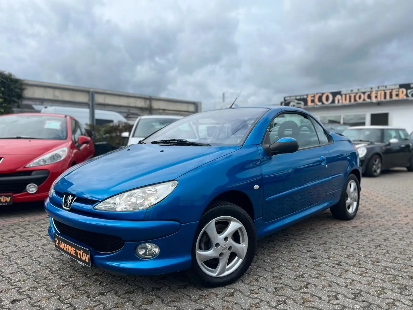 Peugeot 206 CABRIOLET CC SPORT *WENIG KM*KLIMA*ALU* Blau - 1
