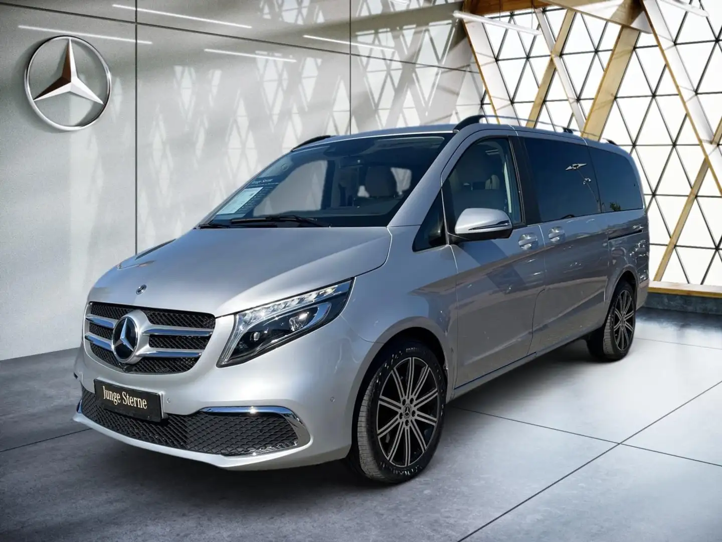 Mercedes-Benz V 300 d 4MATIC EXCLUSIVE EDITION Lang +Exclusive Silber - 1