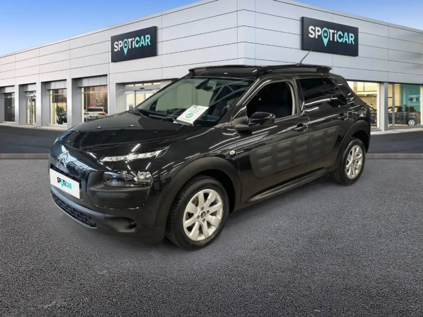 Citroen C4 Cactus 1 1.2 PureTech 82 MAN EU6 Feel Zwart - 1