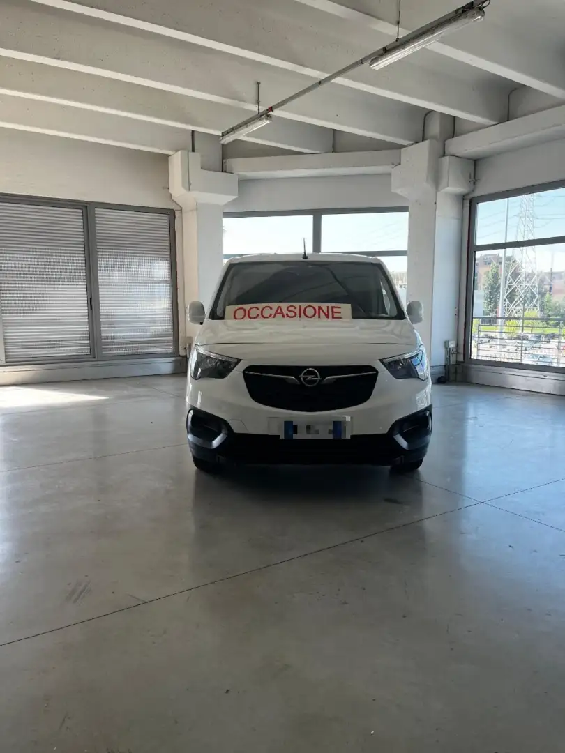 Opel Combo Cargo 1.5 Diesel 100CV PC 650kg Edition Wit - 2