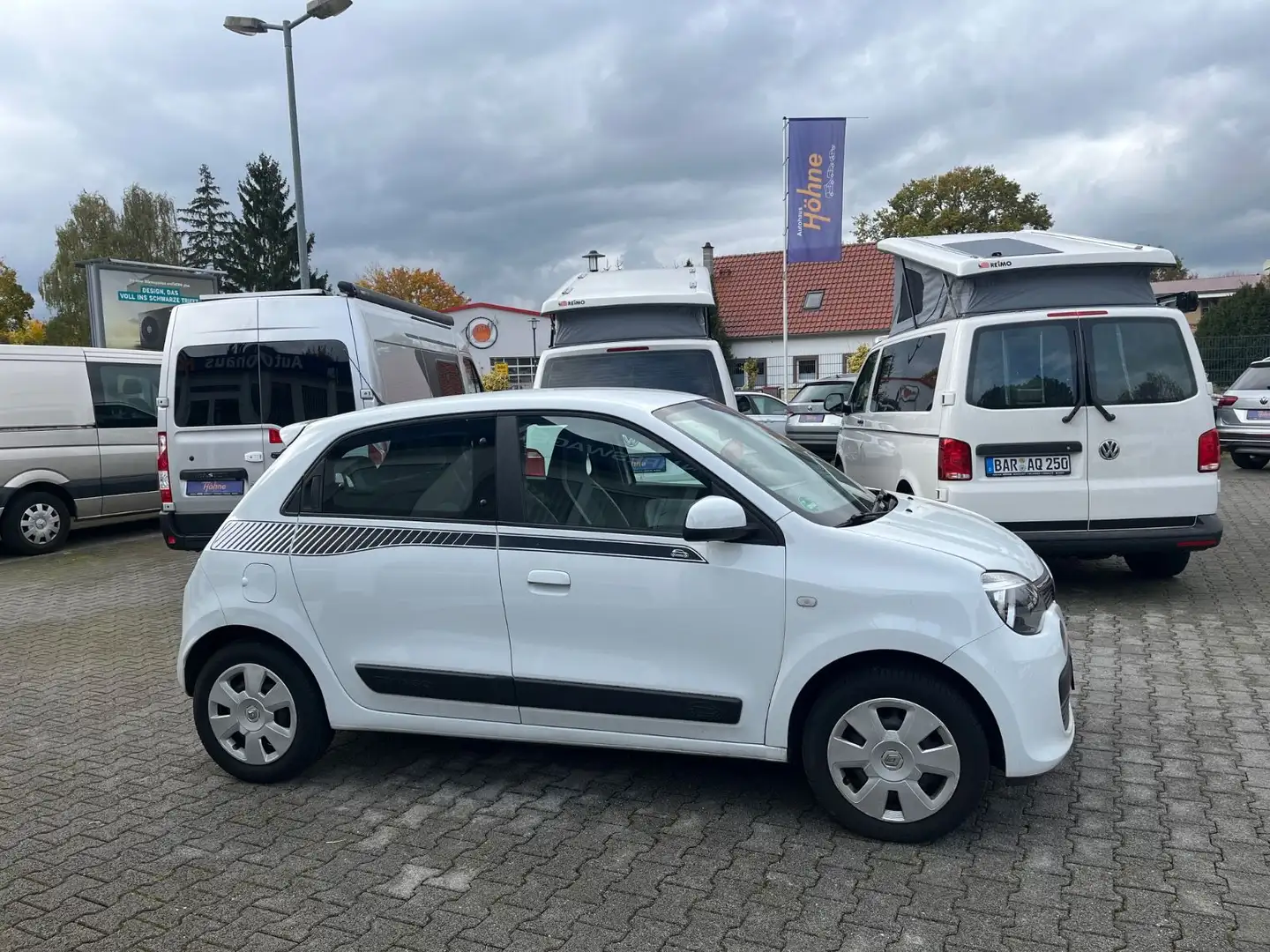 Renault Twingo Dynamique-Klima-Sitzhz.- Blanc - 2