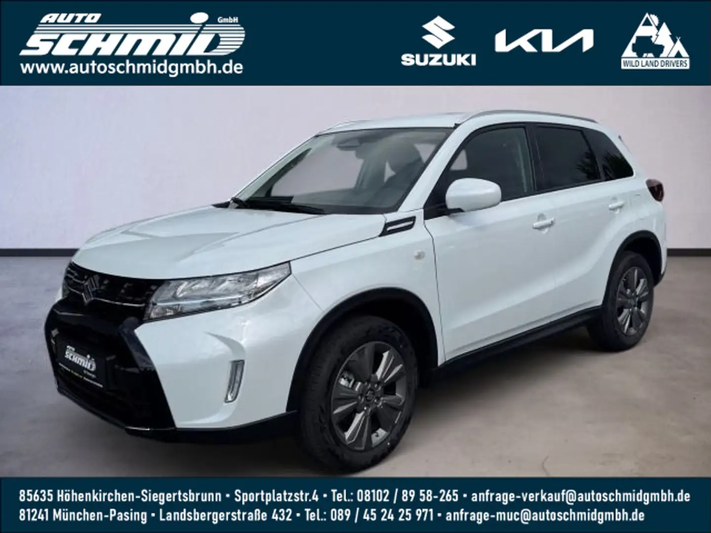 Suzuki Vitara VITARA 1.4 COMFORT ALLGRIP HYBRID Bílá - 1