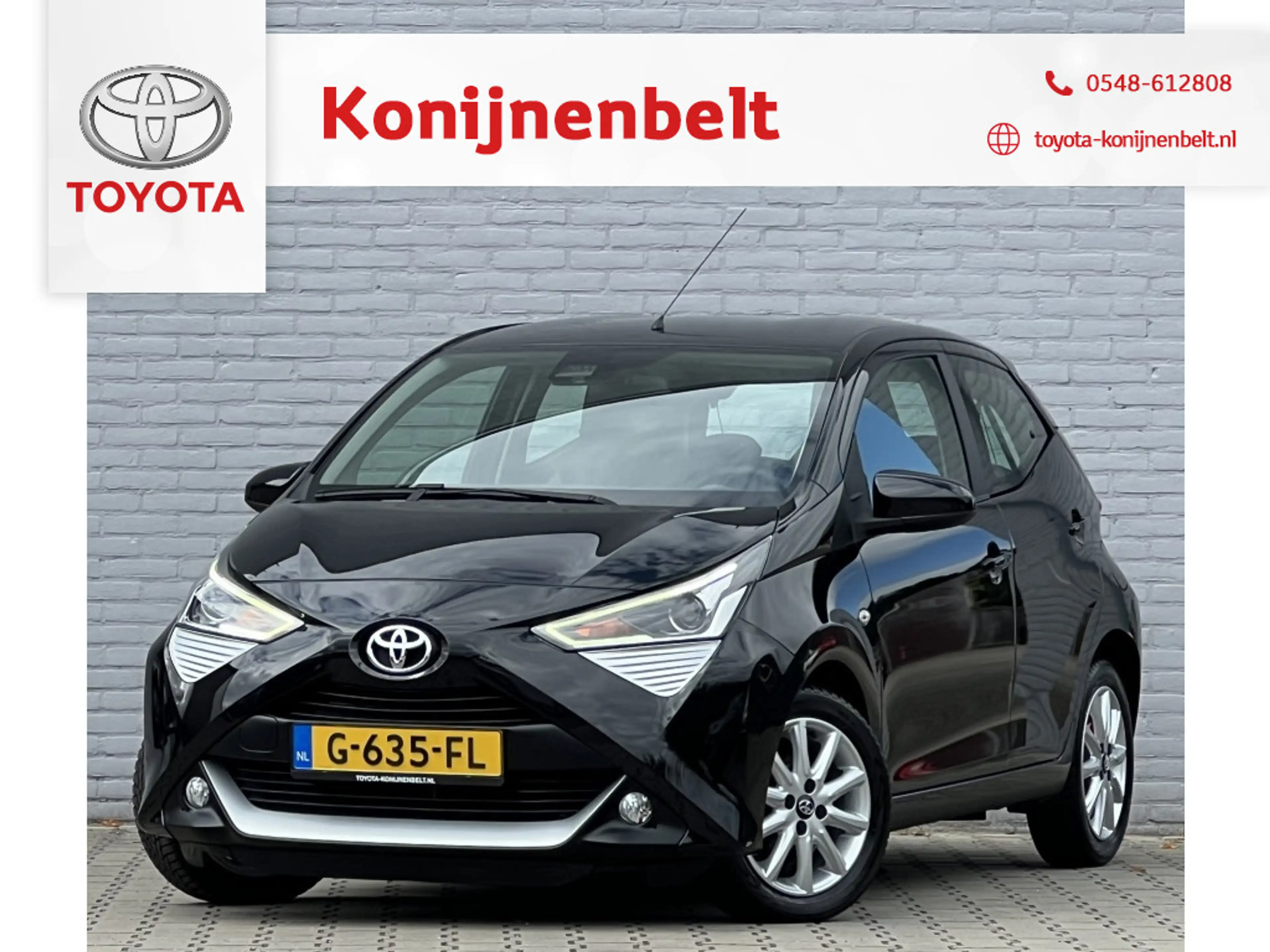 Toyota Aygo 1.0 VVT-i X-Play Automaat 5-deurs | Keyless Start