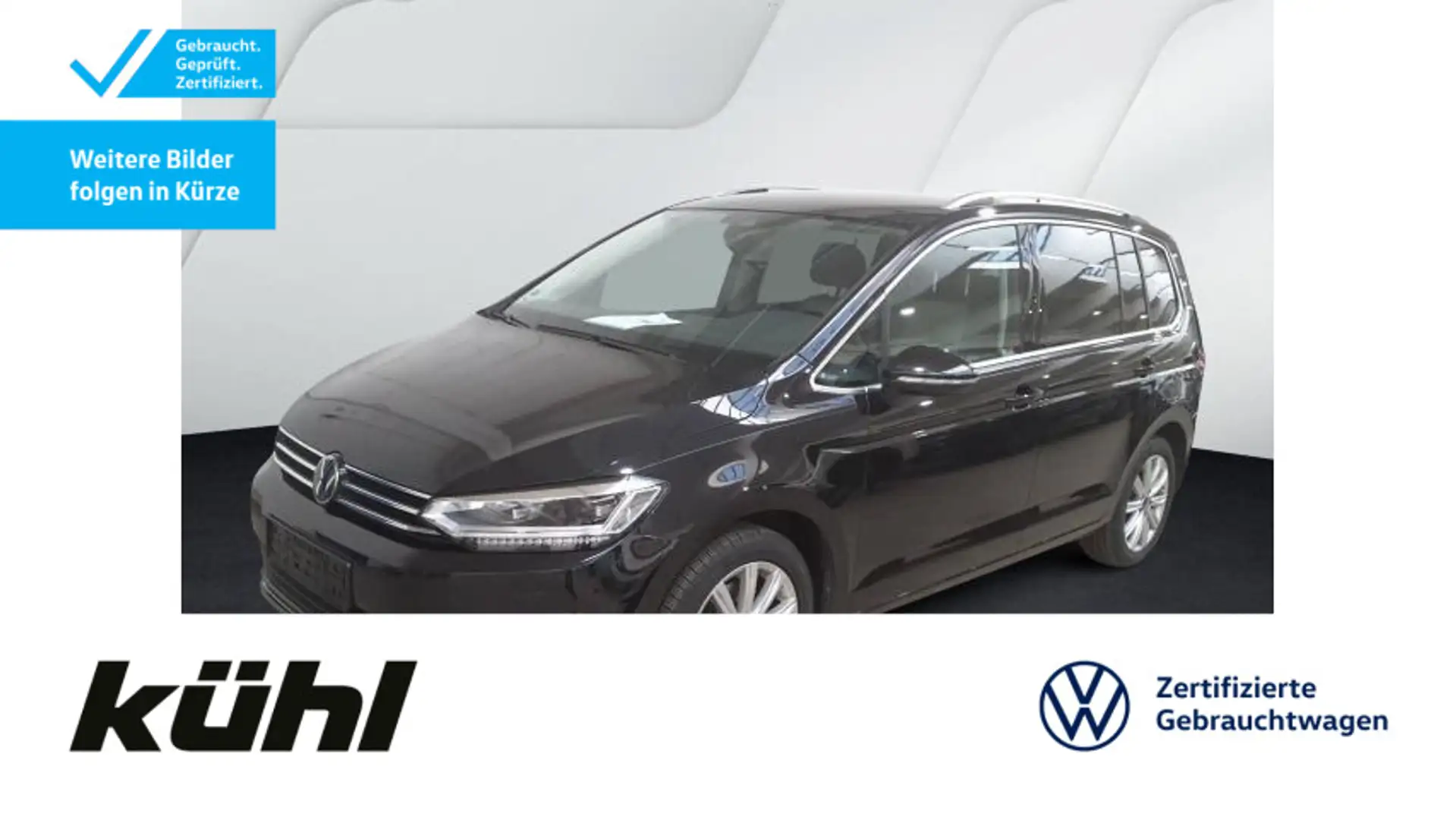 Volkswagen Touran 2.0 TDI DSG 7.Sitzer Highline Navi,AHK,LE Noir - 1