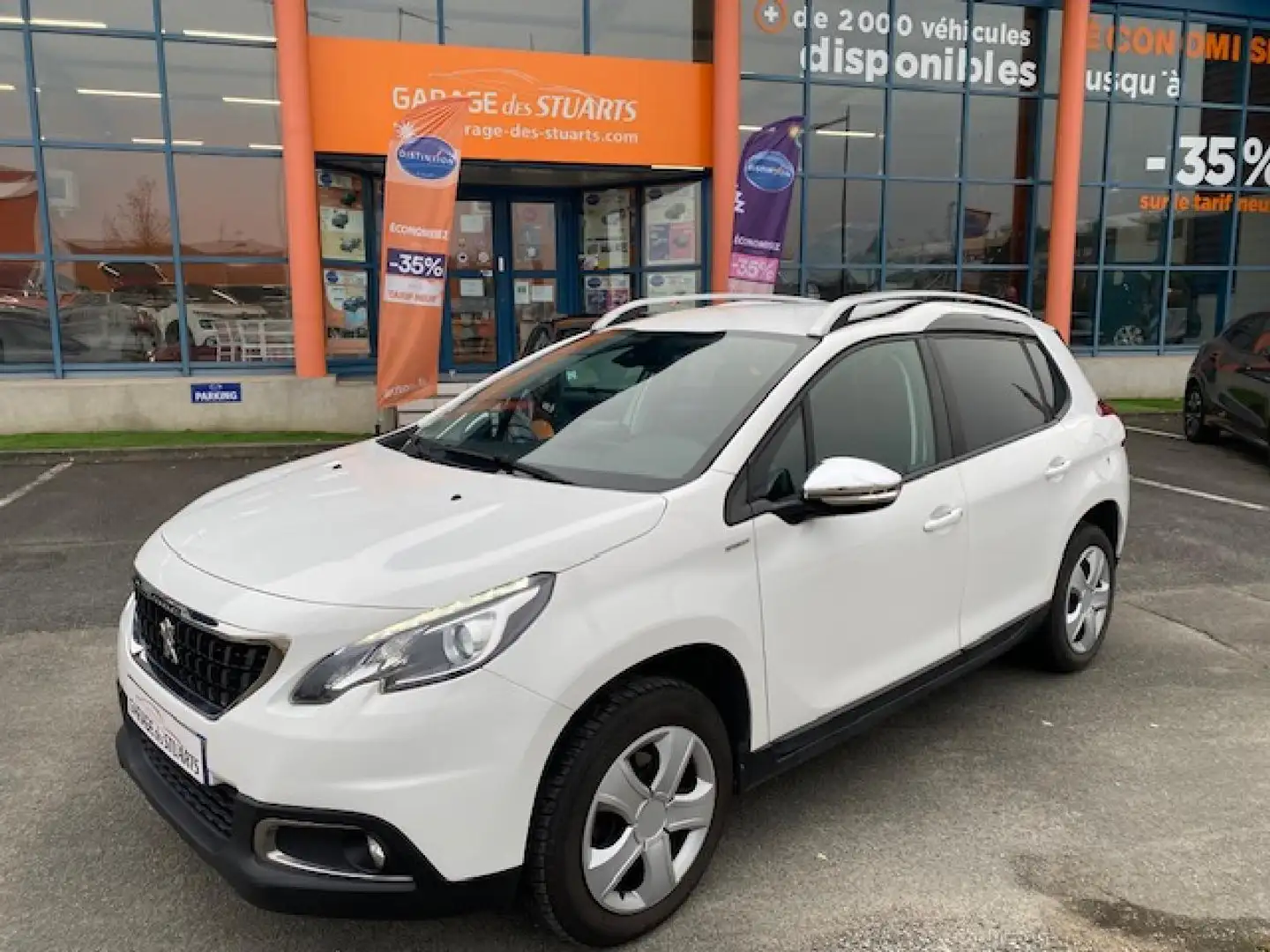 Peugeot 2008 1.2i 12V S\u0026S - 82 - STYLE PHASE 2 Blanc - 2