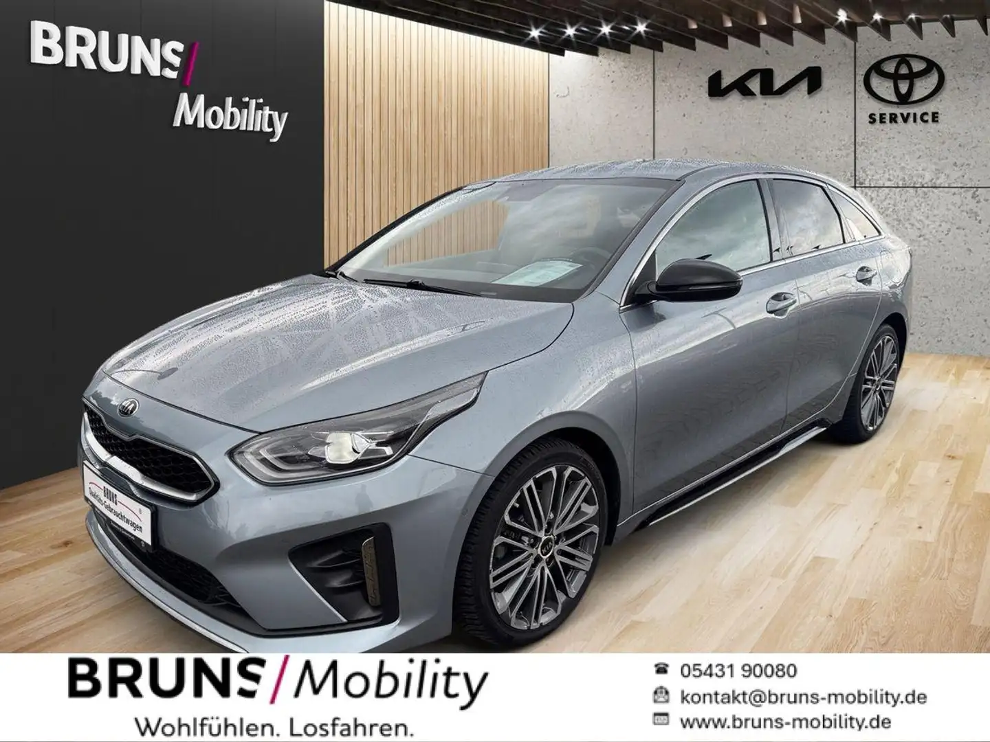 Kia ProCeed / pro_cee'd GT-Line 1.6 CRDi Automatik Silber - 1