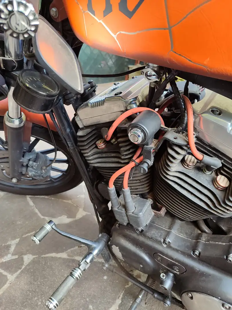 Harley-Davidson Sportster 883 Customizzata Portocaliu - 2
