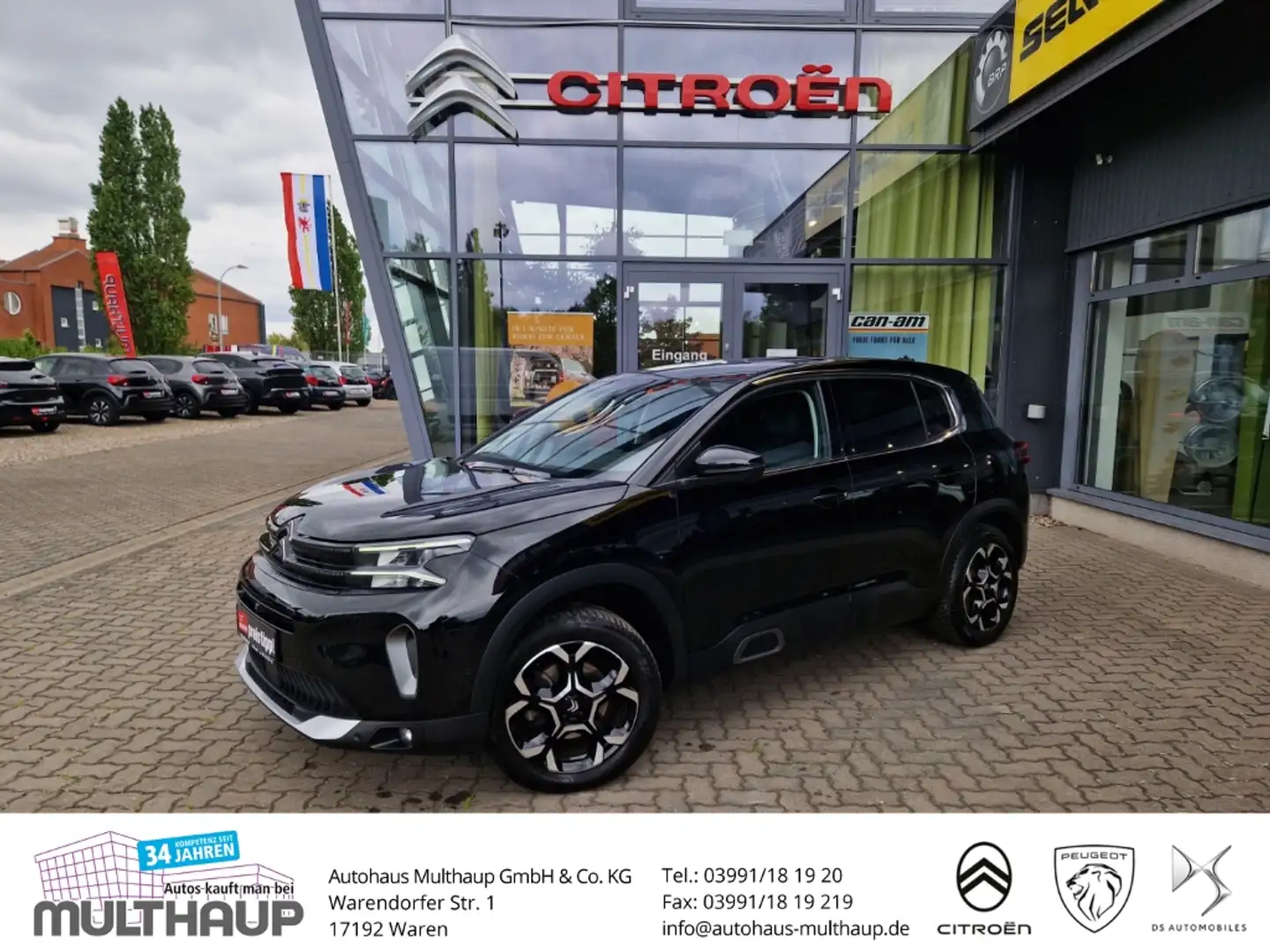 Citroen C5 Aircross MAX PureTech 130 EAT8 Schwarz - 1