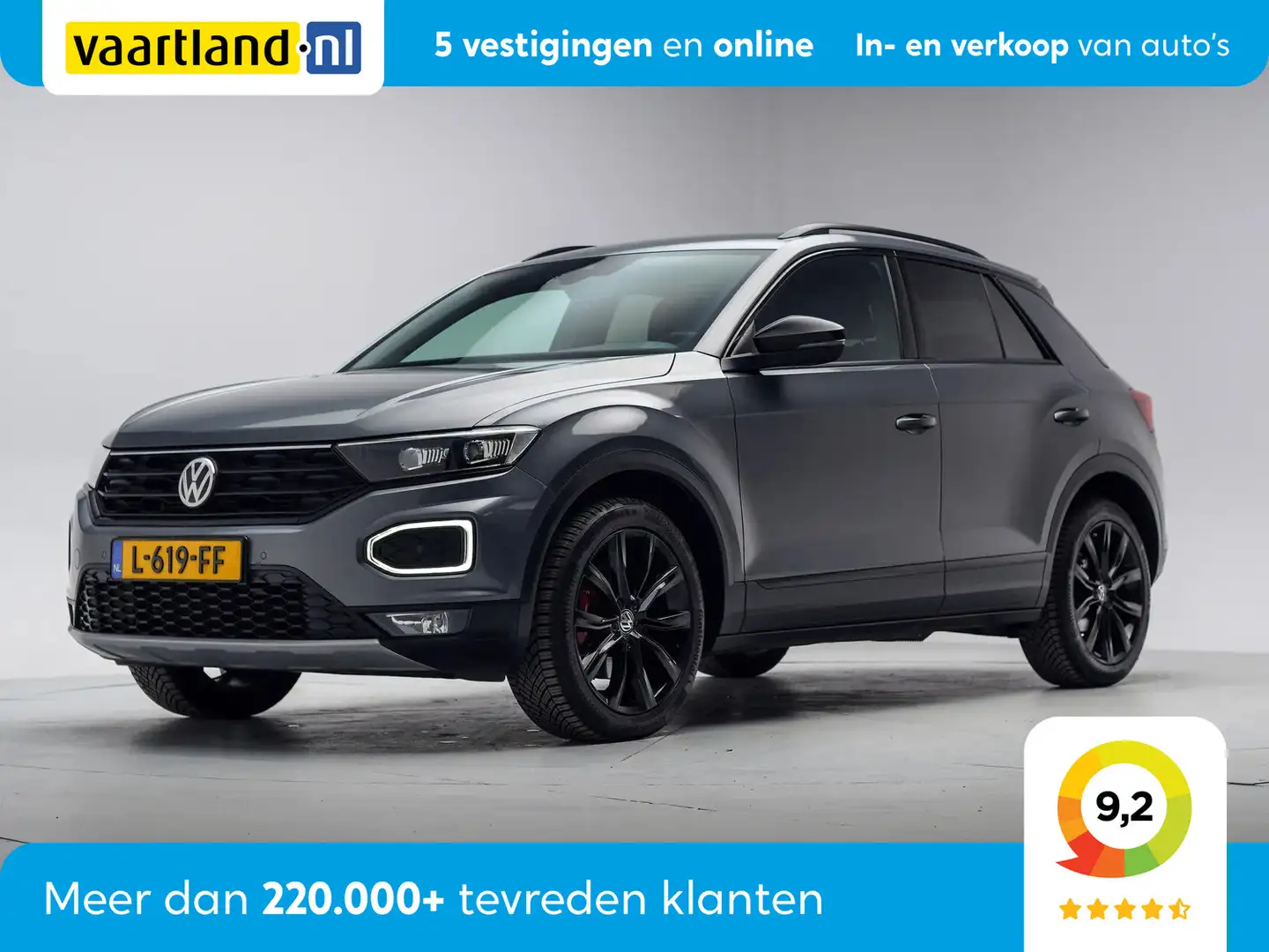 Volkswagen T-Roc 1.5 TSI Sport Business Aut. [ Navi Virtual Stoelve Gris - 1