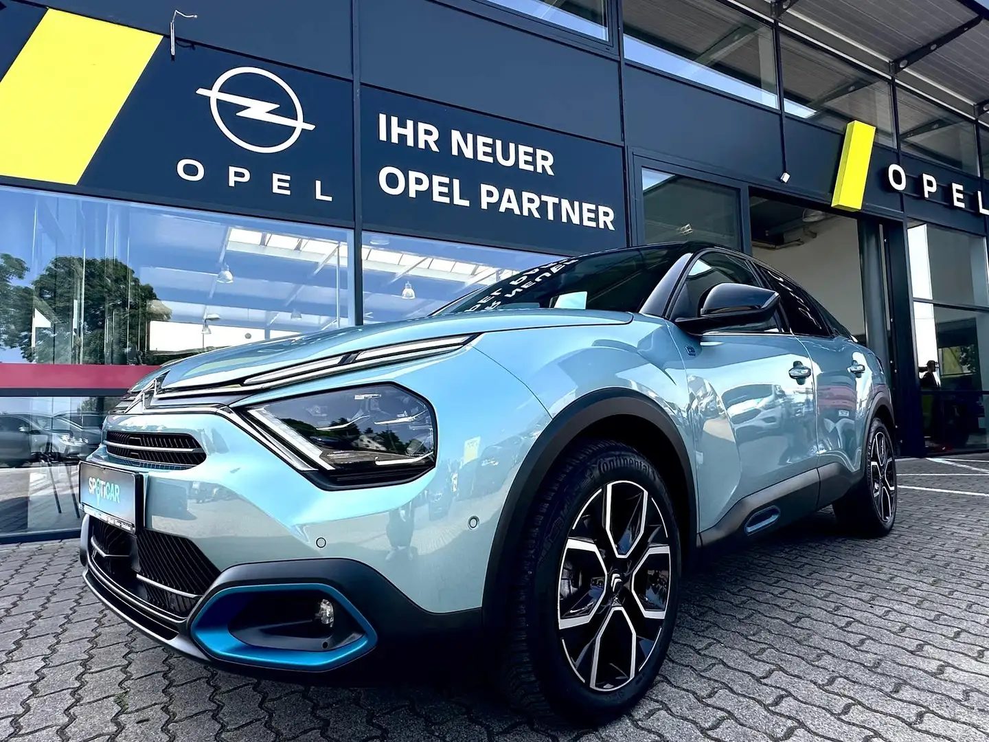 Citroen E-C4 Electric 136 SHINE 3 JAHRE GARANTIE!! Albastru - 1