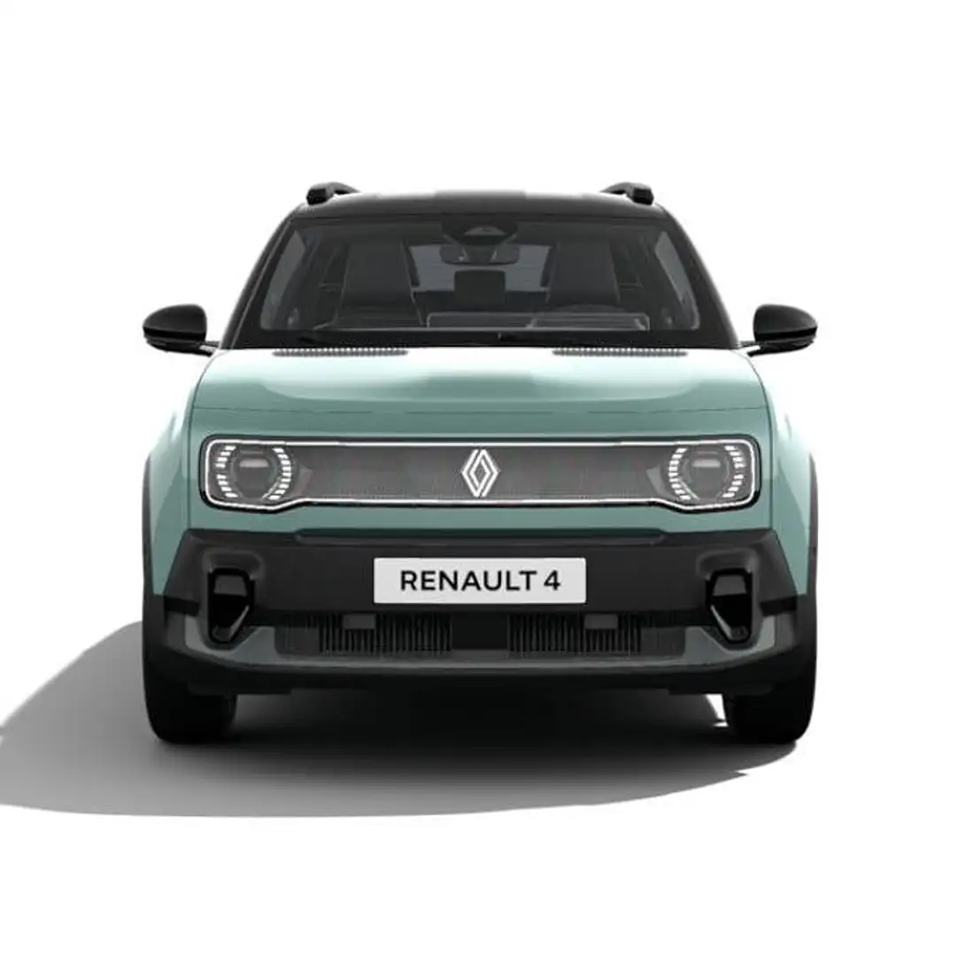 Renault R 4 4 E-Tech Iconic 150 SHZ PDC vo+hi+Kamera el. Heckk Verde - 2