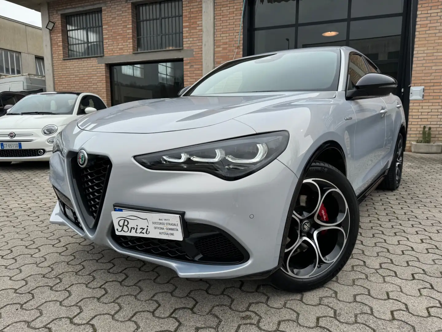Alfa Romeo Stelvio 2.2 Turbodiesel 210 CV AT8 Q4 Veloce Grigio - 1